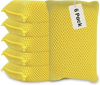 Iconikal 6-Pack Bug Scrubber Sponge 5.9x3.5-Inch