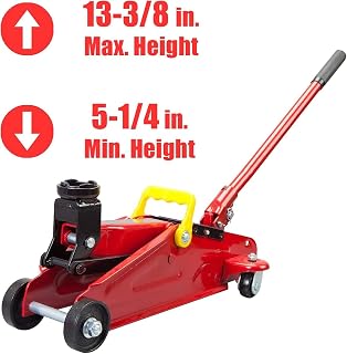 BIG RED T82012 Hydraulic Trolley Floor Jack with Carrying Case