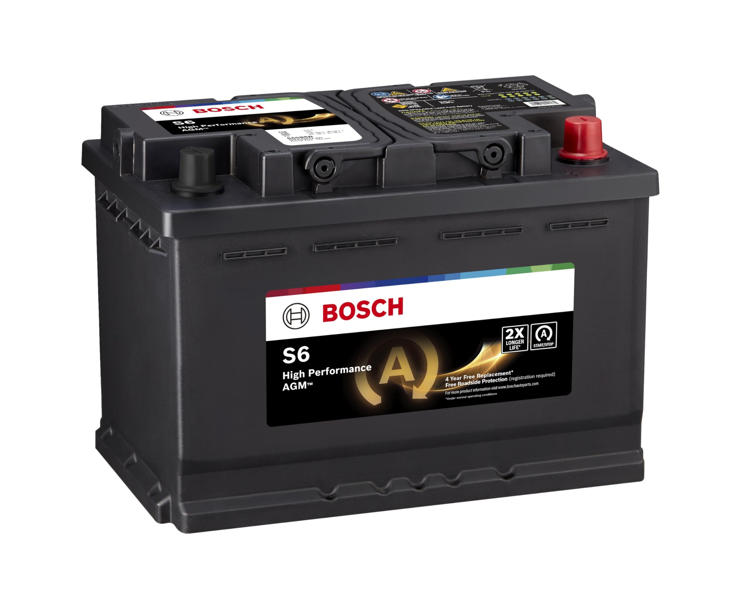 Bosch S6585B High Performance AGM Group 48 Battery
