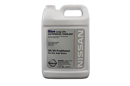 Nissan Genuine Long Life Antifreeze/Coolant Blue, 50/50 Prediluted