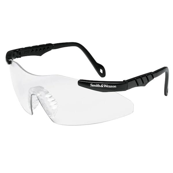 Smith & Wesson Magnum 3G Safety Eyewear (Clear Lens, Black Frame)
