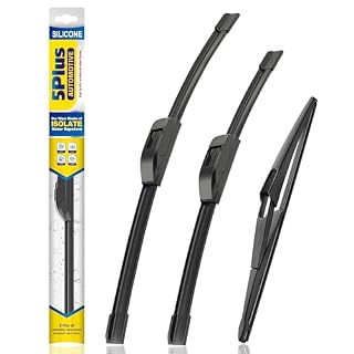 5 PLUS Silicone Wiper Blade Set