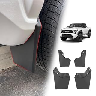 Muslogy Mud Flaps Splash Guards for Toyota Tacoma (2024-2026), OEM Style
