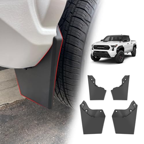 Muslogy Mud Flaps Splash Guards for Toyota Tacoma (2024-2026), OEM Style