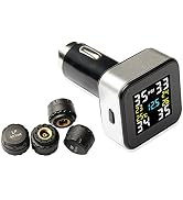 VESAFE Wireless Tire Pressure Monitoring System with Full-Color Real-Time Display — image 2