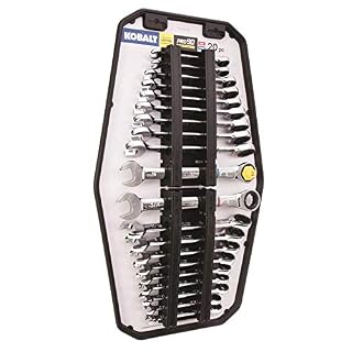 Kobalt 20-Piece Standard (SAE) and Metric Combination Ratchet Wrench Set