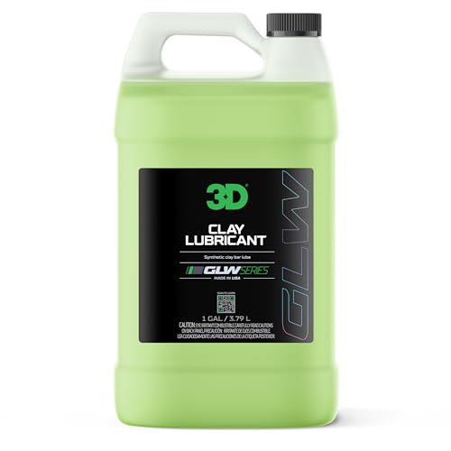 3D Car Care GLW Series Clay Lubricant (1 Gallon)