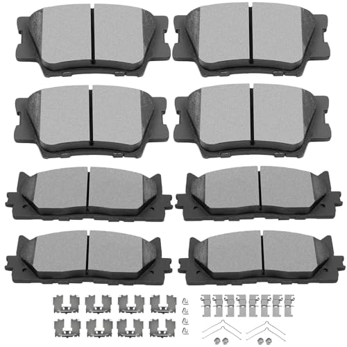 SCITOO Ceramic Front Rear Disc Brake Pad Set
