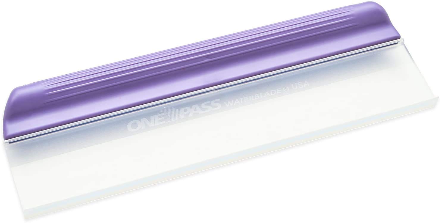One Pass Classic 12" Waterblade Silicone T-Bar Squeegee