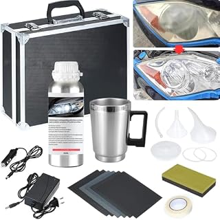 Pmbqifay Headlight Restoration Kit (Vapor Atomizing Cup, 200ML)