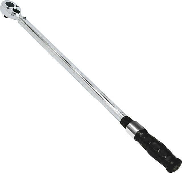 CDI Torque Products 2503MFRPH Comfort Grip Dual Scale Micrometer Click Torque Wrench, 1/2" Drive (30-250 ft-lbs)
