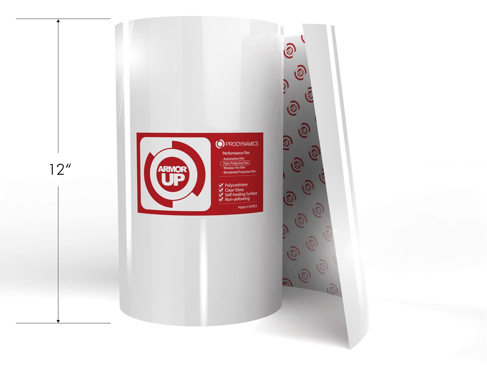 ARMOR UP 12"x72" Clear Paint Protection Film Roll