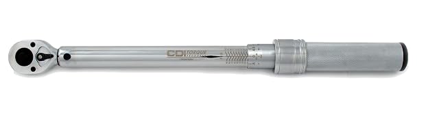 CDI Torque Products 1002MFRMH 3/8" Drive Dual Scale Micrometer Click Torque Wrench (10-100 ft-lbs)