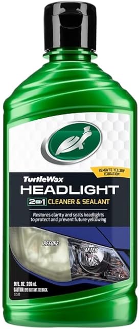 Turtle Wax 2-in-1 Headlight Cleaner and Sealant