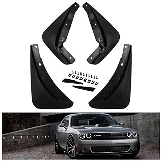 Kiwi Master Mud Flaps for 2015-2023 Dodge Challenger