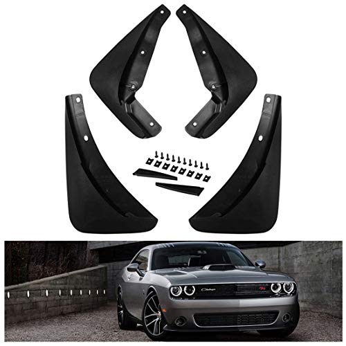 Kiwi Master Mud Flaps for 2015-2023 Dodge Challenger