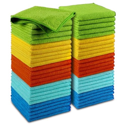 AIDEA Microfiber Cleaning Cloth 50-Pack