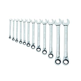 DEWALT DWMT19230 12-Piece Metric Ratcheting Wrench Set