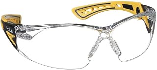 Bollé Rush+ Safety Glasses (40250, Clear Lens)
