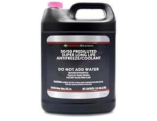 Toyota Genuine Super Long Life Coolant SLLC2 (Pink), 50/50 Pre-Diluted, 1 Gallon