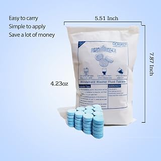 DOKIKO Windshield Washer Fluid Concentrate Tablets (50-Count)