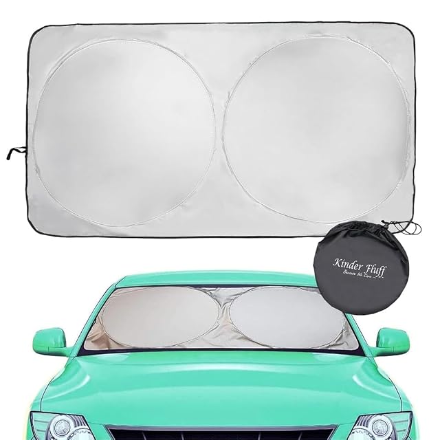 Kinder Fluff Windshield Sun Shade