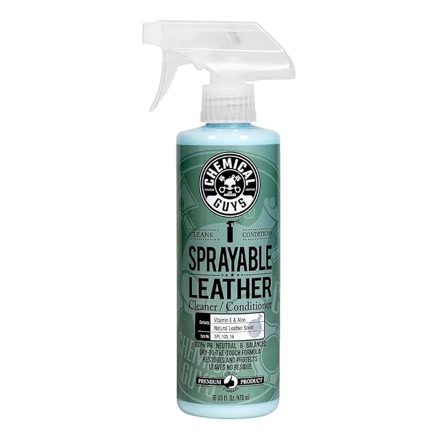 Chemical Guys Sprayable Leather Cleaner and Conditioner in One