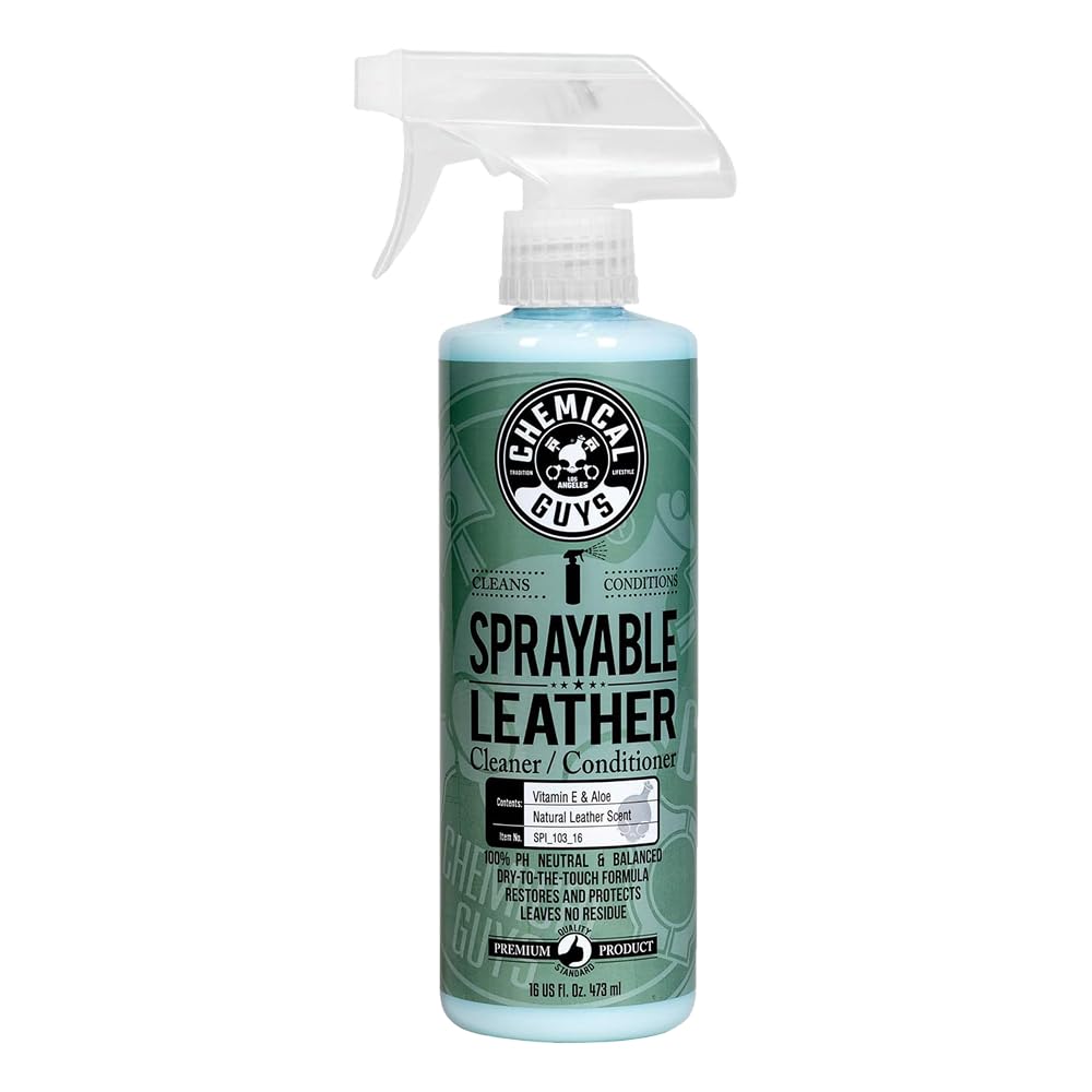 Chemical Guys Sprayable Leather Cleaner and Conditioner in One