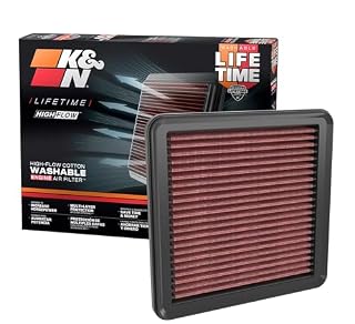 K&N 33-5120 High-Flow Washable Engine Air Filter