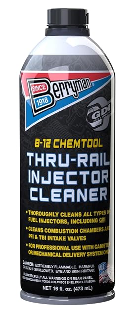 Berryman B-12 Chemtool Thru-Rail Injector Cleaner Fuel System Treatment
