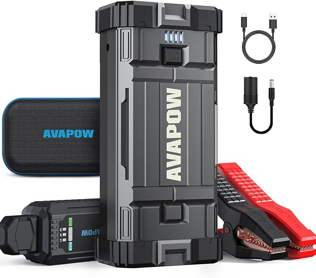 AVAPOW 4000A Jump Starter