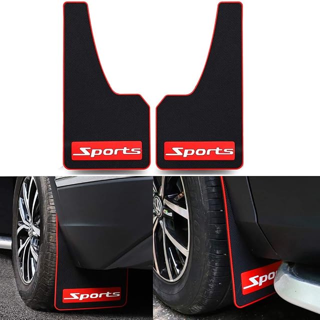 YUNM Universal Car Mud Flaps Rubber Mudguard