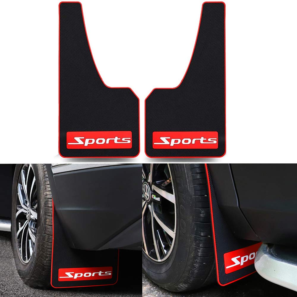 YUNM Universal Car Mud Flaps Rubber Mudguard