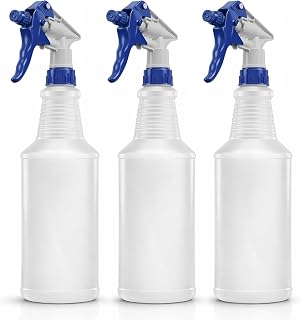 Bar5F Heavy Duty Chemical Resistant Spray Bottles 24 oz (3-Pack)