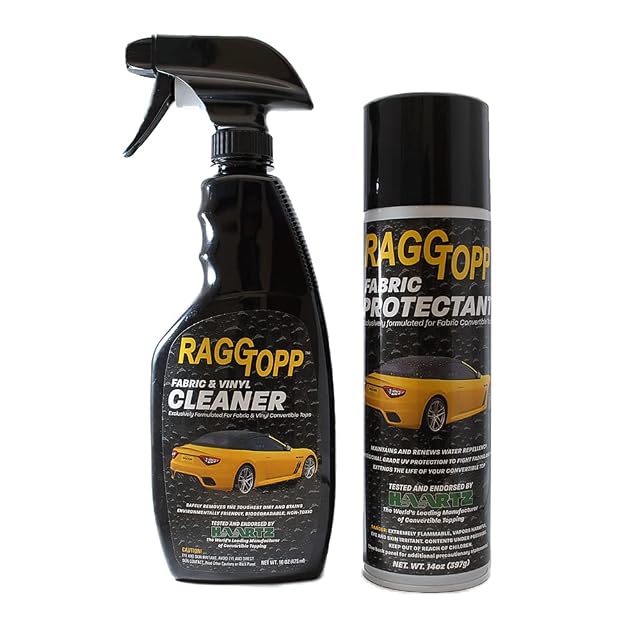RaggTopp Convertible Top Fabric Cleaner & Protectant Kit