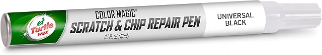 Turtle Wax Color Magic Scratch and Chip Repair Pen, Universal Black