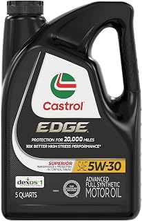 Castrol EDGE Advanced Full Synthetic Motor Oil 5W-30