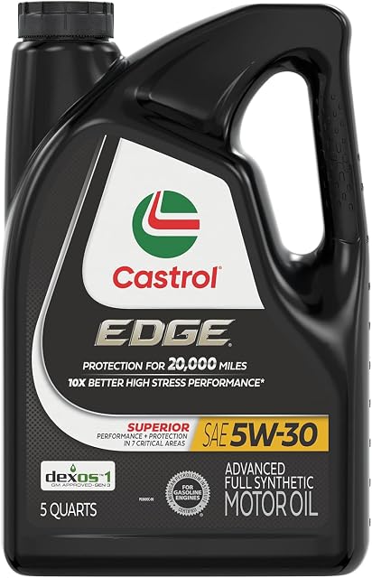 Castrol EDGE Advanced Full Synthetic Motor Oil 5W-30
