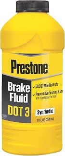 Prestone AS400 DOT 3 Synthetic Brake Fluid