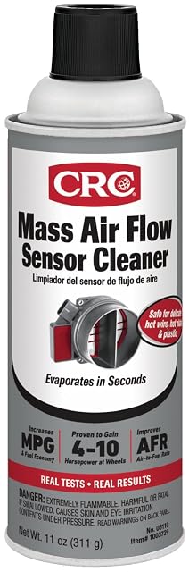 CRC Mass Air Flow Sensor Cleaner (11 oz aerosol)