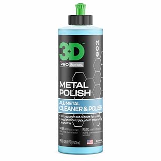 3D Car Care 3D Metal Polish · Heavy Duty Car Metal Polish for All Metals