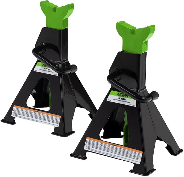 ARCAN ALJS3 3-Ton Ratcheting Jack Stands (Pair)