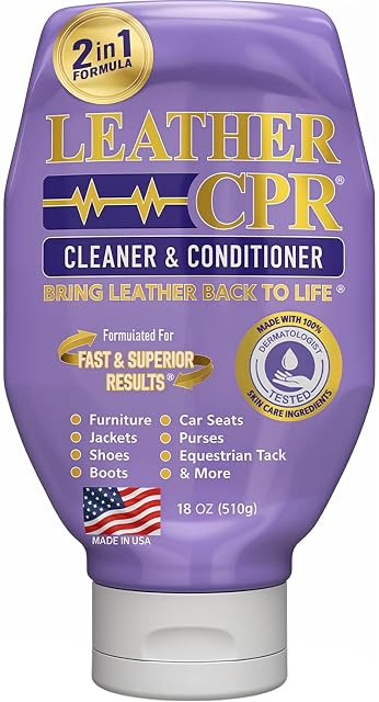 Leather CPR Cleaner and Conditioner