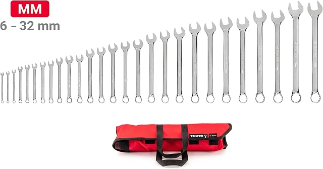 Tekton WCB94203 27-Piece Combination Wrench Set (6-32 mm)