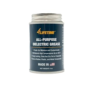 4LifetimeLines Electrician's Dielectric Grease (4oz Brush Top)