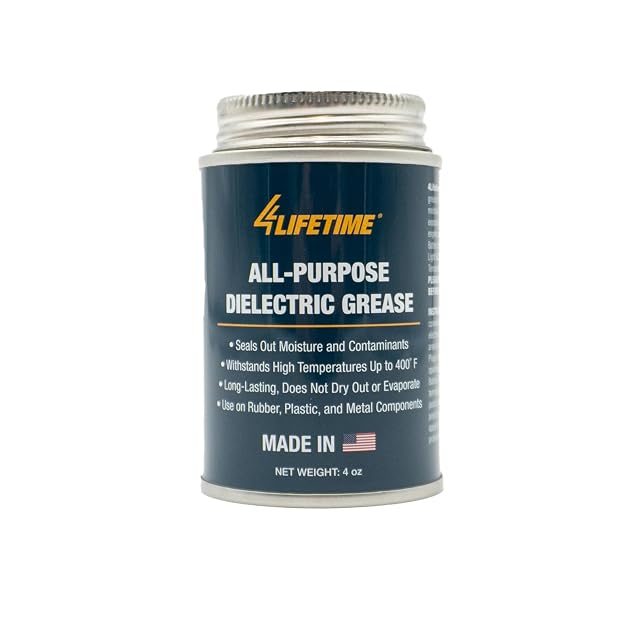 4LifetimeLines Electrician's Dielectric Grease (4oz Brush Top)