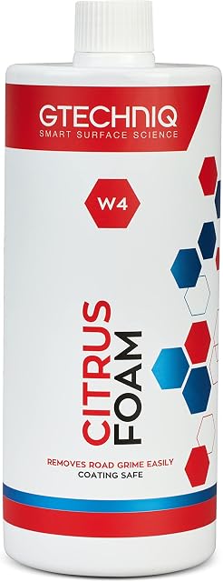 Gtechniq W4 Citrus Foam Shampoo and Degreaser