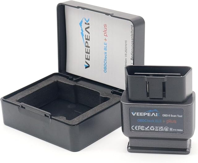 Veepeak OBDCheck BLE+ Bluetooth OBD2 Scanner