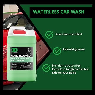 3D Car Care Waterless Car Wash