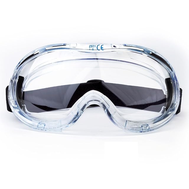 TR Industrial Anti-Fog Wide-Vision Lab Safety Goggle